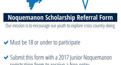 Junior Noquemanon Scholarship Program